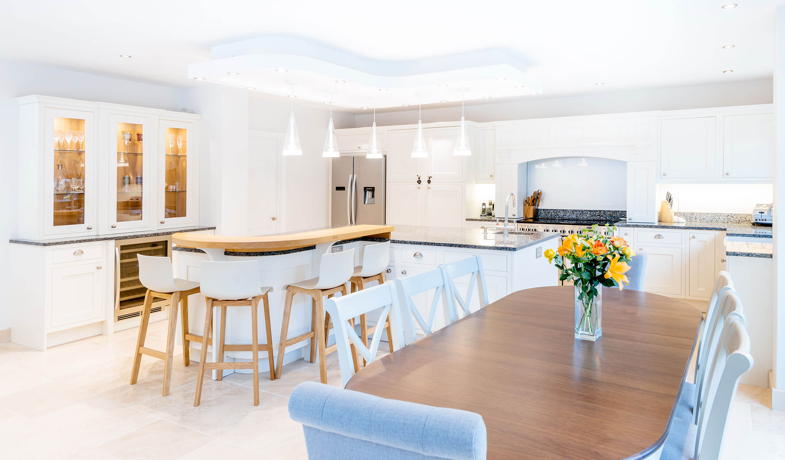 Open Plan Kitchen Design Hamilton Stone Design