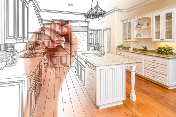 Three steps to redesign a kitchen