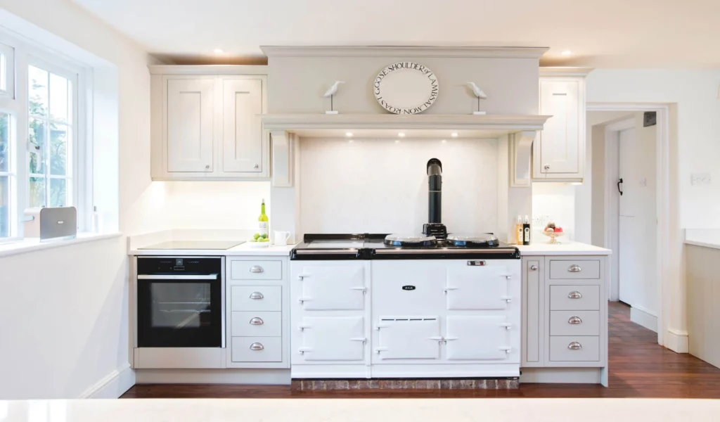 Country style kitchen cooking appliances